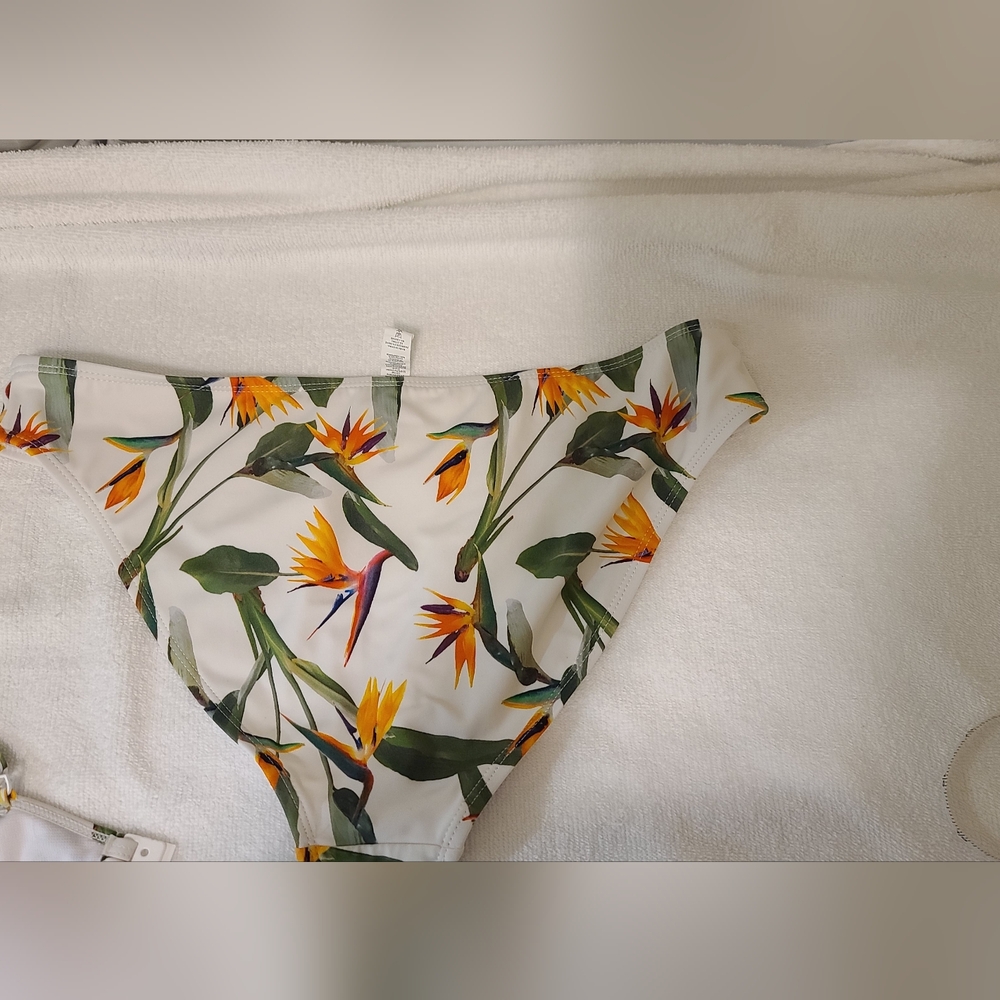 Ripzone Bird Of Paradise Tropical Bikini Set Size M - Picture 6 of 13